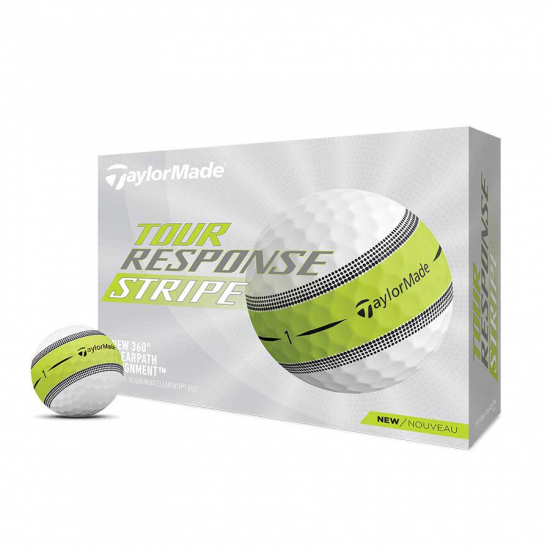 Taylormade Tour Response Stripe - 48 Golfballer i gruppen Golfhandelen / Golfballer  / Nye Golfballer hos Golfhandelen Ltd (TourResponse4d)